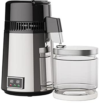 4L Water Distiller, Stainless Steel Water Purifier Distilled Water Machine for Home Countertop, to Make Clean Water for Home