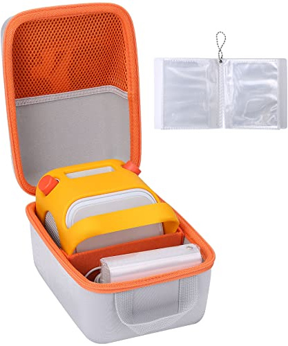 Aenllosi Hard Carrying Case for Yoto Player (3rd Generation) Audio Player | Fit for Yoto Player Audio Player, EVA Hard Shell Protection, Shockproof and Dustproof Storage, Smooth Zipper Closure