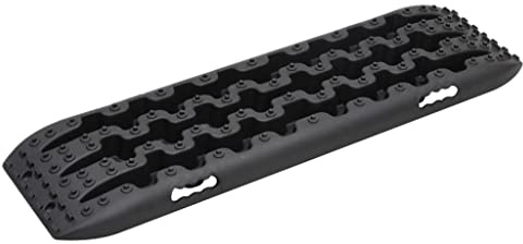 vidaXL Traktionsmatten 2 Stk. Schwarz 106x30,5x7 cm Nylon