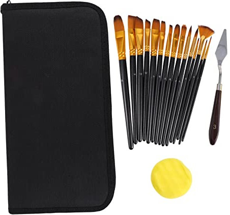 SEWACC Aquarell Pinselset Zeichenpinsel Kunstpinsel Malhaarpinsel Griff Nylon Haar Für Detailarbeiten Miniaturen Bemalen Acryl Ölgemälde