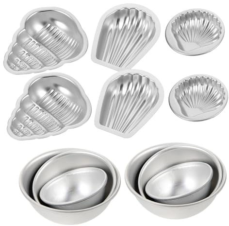 Anneome 12stücke Aluminiumlegierung Badesalzkugel Formen Shampoo Pressform Seifenform Multifunktionsform Diy Bastelform Kugelform Werkzeug