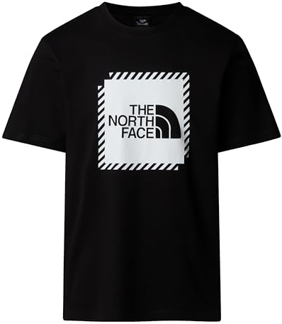 The North Face - Men's Graphic 2 T-Shirt Standard Fit Tee - Crew Neck - TNF Black, M