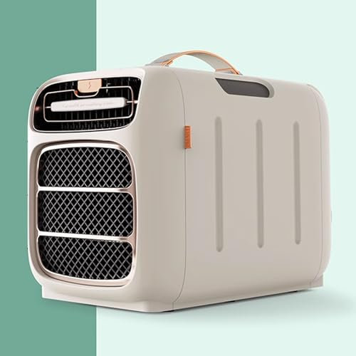 Climatisation Portable pour Camping Car Refroidisseur D'air 3 Vitesses De Ventilation Conception Avec Minuterie Système Sans Évacuation D'eau 220v