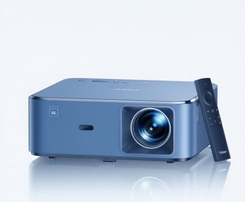 Proiettore Wifi6 Bluetooth 5.2,Videoproiettore Home Cinema 1080P Nativo Full HD