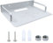Wandhalterung Router Tablett Repeater Rack - Wandmontiertes Silber Ablagefach aus Aluminium, Horizontale Platzierung Wandhalter, Wall Mount Server belüftete Lagerung, Klein Netzwerk Regal, 23x16cm