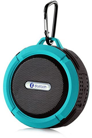 Yuehuamech Bluetooth Shower Speaker C6 HD Stereo Sound Waterproof Mini Wireless Shower Radio Portable Music Sound Box with Detachable Suction Cup for Outdoor Beach Travel Pool