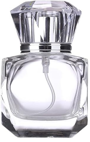 CvbGNJm Botellas de Perfume, atomizador Vintage, Botella atomizadora de Perfume Recargable de 30 ml, atomizador de Perfume portátil, for aceites Esenciales, perfumes, Botella de Perfume vacía