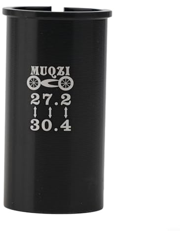 Filteilect Aluminum Alloy Seat Post Reducer Sleeve for Mountain and Road Bikes, For CNC Machined Anodized Adapter to Fit 22.2mm-36mm Seat Tubes,(22.2-25.4)