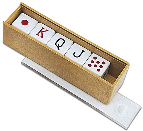 C. Games - Accesorios 5 Dados de Poker 15mm