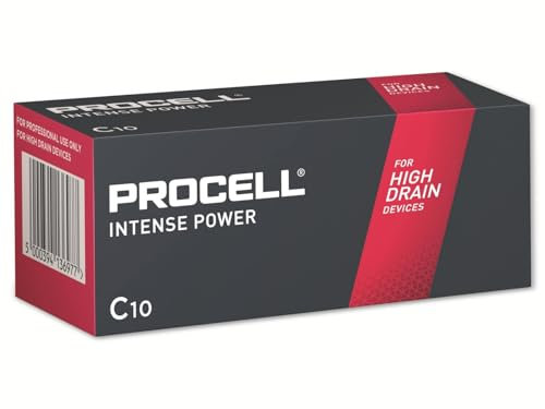 Duracell Procell Intense C Battery (Pack of 10)