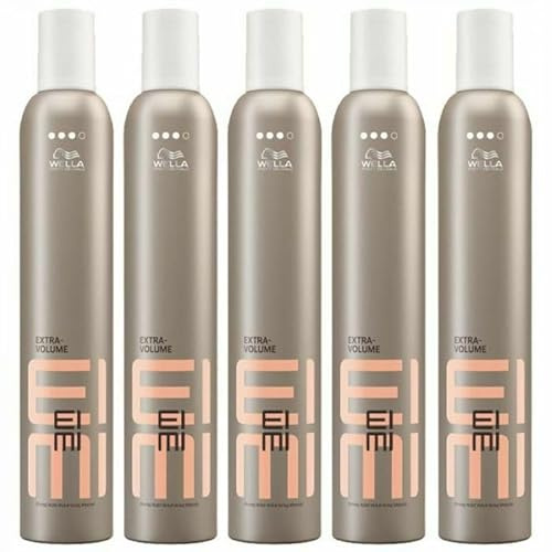 5x Wella EIMI Extra Volume Mousse 500ml
