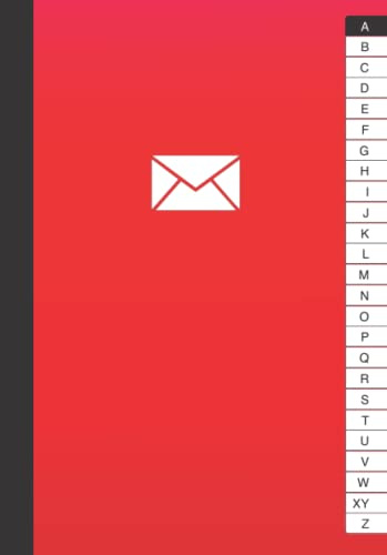 Adressbuch Mit Geburtstagskalender Rot: DIN A5 | Mit Register A-Z | Zum Eintragen Für Bis Zu 300 Einträge