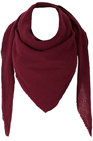 stylx XXL Tuch 23 Farben Farbwahl Halstuch Musselintuch Musselin Damen Damenhalstuch Dreieckstuch Schal Herren Männer Frauen Herrenhalstuch Dreieckig leicht (einlagig)