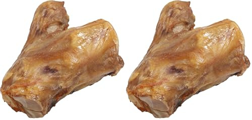 Croci Niki Natural Barf - Genou Bovin, Snack Naturel pour Chiens, Idéal pour Le Régime Barf, 1000 g - 1 kg (Lot de 2)