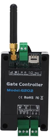 Controller di accesso GSM G202 Controllo remoto Accesso Garage Apriporta Controller cancello Interruttore relè ID chiamante di sicurezza