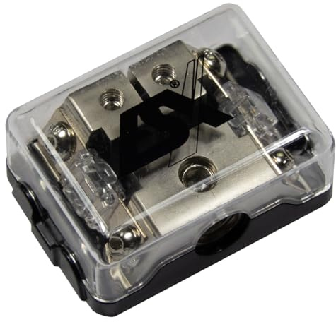 ESX DFD1/2-2-Fach MINI-ANL Sicherungshalter bis 50qmm Powerkabel