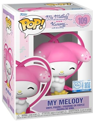 Funko POP! Sanrio: Hello Kitty - My Melody Ribbon | Official Merch - Collectable Vinyl Figurine for Shelf Display - Birthday Gift Idea for Fans and Collectors