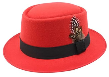 Oktoberfest Damen Outfit Hut, Trachtenhut Herren Bayern, Bequem Vintage Oktoberfest Party Accessoires Lustig Kopfbedeckung, Unisex Filzhut Mittelalter Bayern Trachten Hut Bierhut Mit Fede Für Bierfest