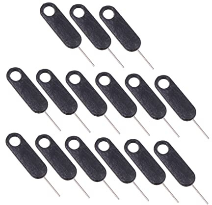 LIFKICH 15pièces Broche Sim Et Outil Éjection Extracteur De Plateau pour Téléphone Lot de Outils De Retrait De Carte Sim