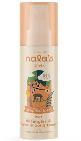 Nala's Kids Tropical Blast Detangler with Argan Oil, Shea Butter & Coconut Oil 150ml