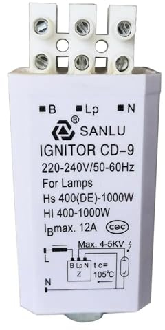 1PCS CD-9 Accenditore Trigger Elettronici for Luci del Palcoscenico Hs 400(DE)-1000W HQI HPS/MH 220-240V/50-60Hz A Tre Fili