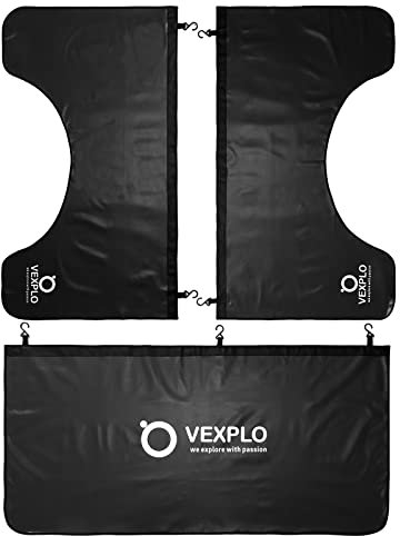 Vexplo Automotive Magnetic Wing Covers for Mechanics, 3 Pcs Double-Layer Fender Protector with Hooks & Strong Sew in Magnets for SUV Sedan Truck Vehicles Jeep Wrangler, Large Universal Size