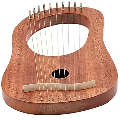 Toyvian Holzmusikinstrument Lyraharfe Saiten Tragbare Für Anfänger Musikinstrumenten Langlebiger Saite Orchestermusikinstrument