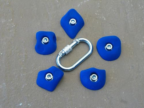 KS Klettergriffe Klettergriffe Set Emmet, Farbe:naturstein
