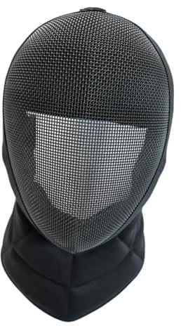 Harilla Fechtmaske, Fechttrainer-Maske, Gesichtsbedeckung, tragbar, langlebig, Kendo-Gesichtsschutz, Fecht-Gesichtsschutz für den Wettkampf, L