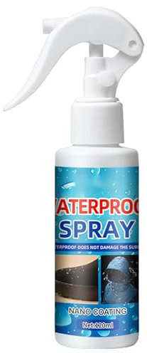 Waterproof Spray for Shoes | Rainproof Shoe Spray | 120ml Shoe Protector, Long-Lasting, Breathable, Easy Application, Rainproof Shoe Protection for Sneakers Snow Boots Sports Shoes White Shoes, White,