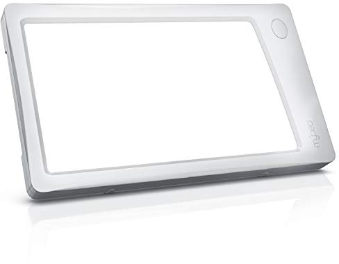 CSL - Tageslichtlampe dimmbar mit 3 Helligkeitsstufen - Simulation von Tageslicht - Tageslichtsimulation Tageslichtleuchte - Lichttherapie - Flimmer und UV frei