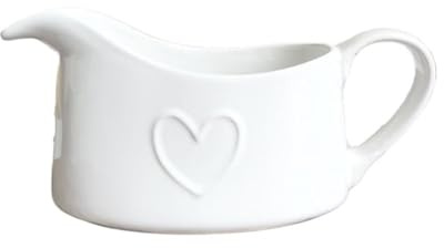 NexaGeniX gravy boat Western Steak Juice Bucket Milk Cup Milk Pot Ceramic Large-capacity Coffee Milk Pot Milk Jar Pointed Sauce Cups gravy boat fat separator