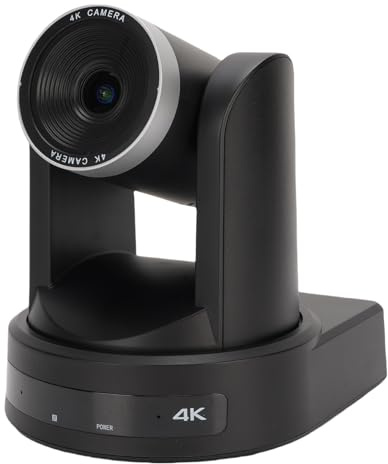 4K PTZ -Konferenzkamerasystem mit KI -Autoverfolgung für Online Meetings in Konferenzräumen USB3.0 IP PTZ Kamera (EU-Stecker)