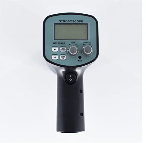 Estroboscopio, Estroboscopio de mano digital DT-2350PA, Velocidad rotativa de la velocidad de velocidad rotacional sin contacto Observar las vías de movimiento 50-12000 Fpm