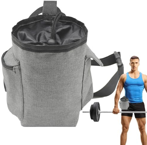 Kritväska för klättring – Chalk Bag med justerbar höftrem och dragkedja