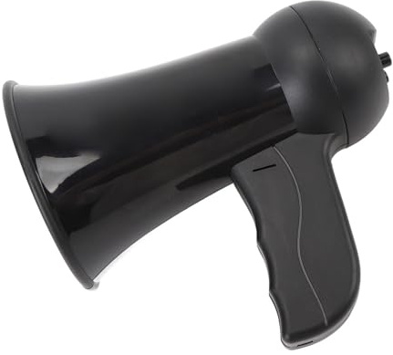 Fdit Megaphon für, Streichmikrofon für Rollenspiele und Kommunikationsfähigkeiten, Lautsprecherspielzeug aus Kunststoff für Partys und Spiele, 15,5 X 9,5 X 14 cm