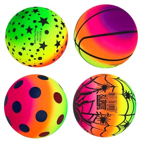 Palla Da Gioco Da 6 Pollici - Palla Da Gioco Rimbalzante, Palloni Da Spiaggia Gonfiabili Colorati | Kickball Sportivo In PVC Per Pallamano Per Bambini Per Uso Estivo In Interni Ed Esterni (