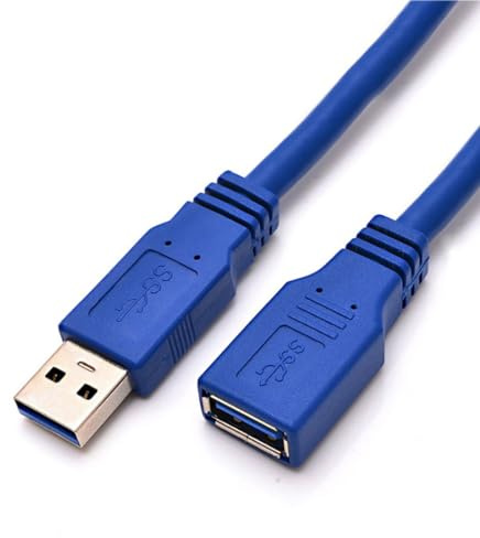 chenyang CY Cavo dati USB 3.0 A di tipo maschio/femmina per computer portatile 100 cm