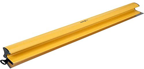 Vorel - Coltello da pannello in acciaio inox da 0,3 mm, larghezza lama 1200 mm, manico a Z extra leggero per intonacare pareti e soffitti, spatola larga per intonaco