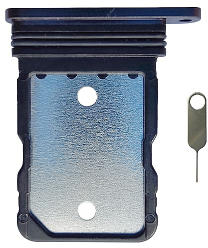ubrokeifixit for Google Pixel 7 6.3 Sim Card Tray Slot Holder Replacement for Google Pixel 7 6.3 2022 GVU6C GQML3,with Eject Pin (Pixel 7 6.3-Obsidian)