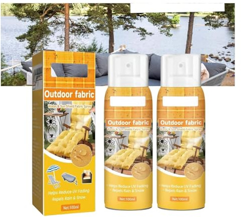 Hliloy Fabric Protectant Spray for Indoor and Outdoor Use,Couch Protector Spray,Fabric Guard Spray Protectant for Outdoor,Water Repellent Spray for Fabric,Fabric Waterproof & UV Protection Spray