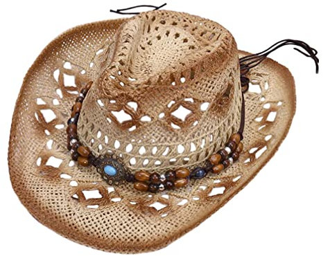 GALPADA Strohhüte Für Herren Breite Krempe Sonnenschutzhut Für Outdoor-aktivitäten Strandpicknick