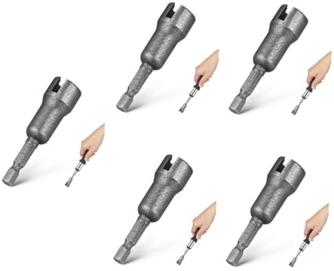 OSALADI 5stücke Flügelmutter-schraubendreher Adapter-werkzeug Für Elektroschrauber Stecknuss Für Paneelmutter Kompakt Robust Für Präzises Arbeiten Werkstatt Und Haushalt