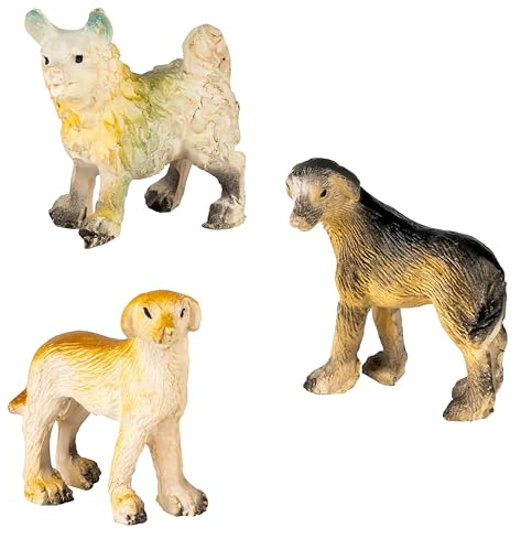 MaMeMi Figuras de belén de perros