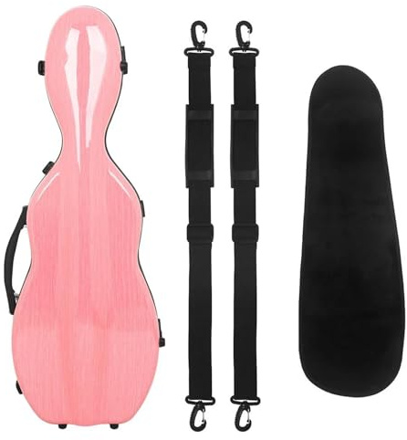 Geigenkasten 4/4 Violine Fall Carbon Faser Violine Fall Rucksack Leichte Doppel Schulter Gurt Tasche Mit Hygrometer(E)