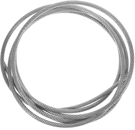 IXIETY Edelstahlseil Hängender Drahtzaun Drahtseil-Geländer-Spanndraht 7x19 Stränge DIY-Balustradenaufhängung(25M/82ft)