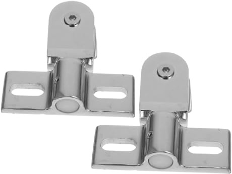 Angoily Charnières Pivotantes Pour Porte De Douche Verre Ouverture Bidirectionnelle Alliage De Zinc Pour Salle De Bain