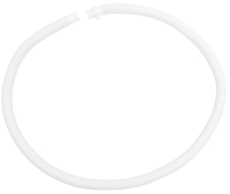 COLLBATH Tubo Flessibile di Scarico per Lavatrice in PVC 2 Metri con Fascette in Acciaio Kit Prolunga Tubo Ingresso Acqua Lavatrice Adatto per Lavatrici Automatiche