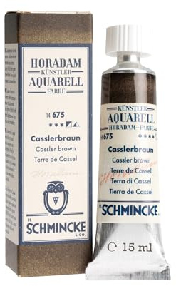 Schmincke HORADAM Aquarell Sonderton Casslerbraun 15 ml Tube,14 675 006
