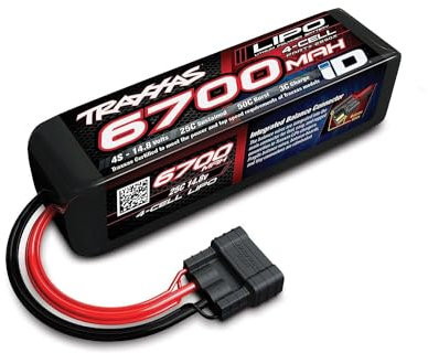 Traxxas LIPO 6700mAh 14,8V 4 Zellen 25C mit Traxxas iD Stecker